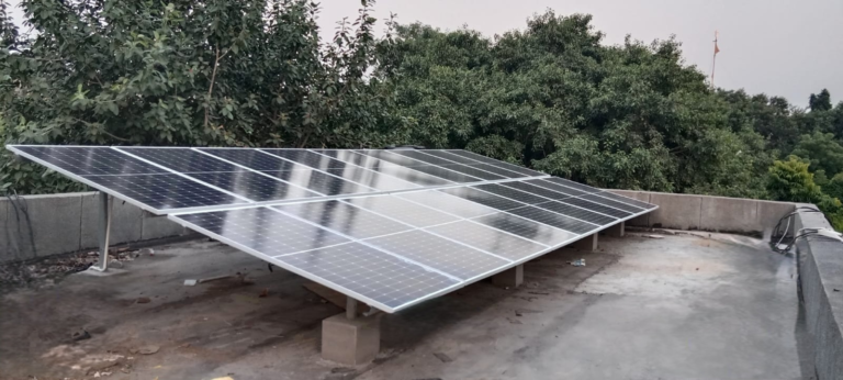 Project 2 ( 10 KW at Community centre Kalka ji)